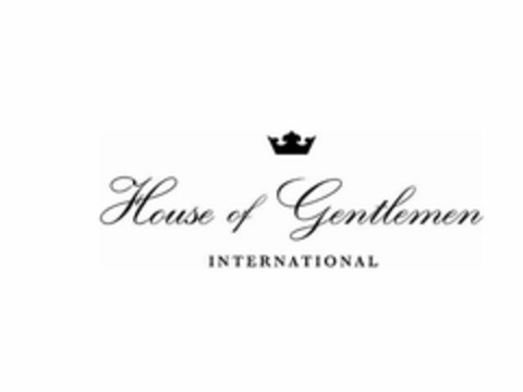 HOUSE OF GENTLEMEN INTERNATIONAL Logo (USPTO, 11.02.2013)