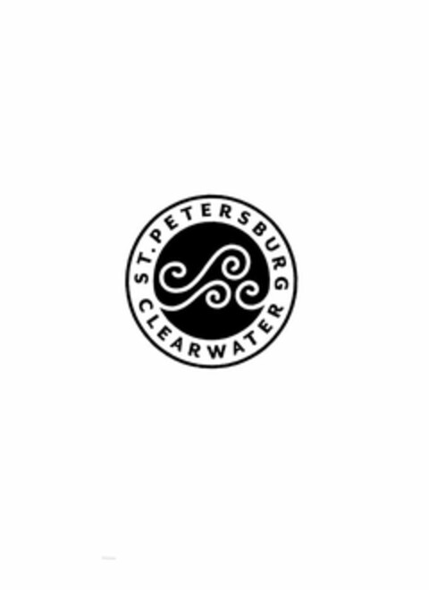 ST. PETERSBURG CLEARWATER Logo (USPTO, 15.01.2014)