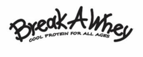 BREAK A WHEY COOL PROTEIN FOR ALL AGES Logo (USPTO, 30.05.2014)