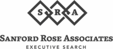 SRA SANFORD ROSE ASSOCIATES EXECUTIVE SEARCH Logo (USPTO, 16.04.2015)