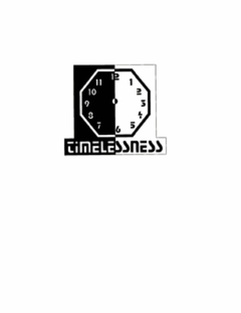 TIMELESSNESS Logo (USPTO, 05/25/2015)