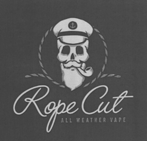 ROPE CUT ALL WEATHER VAPE Logo (USPTO, 08/12/2015)