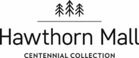 HAWTHORN MALL CENTENNIAL COLLECTION Logo (USPTO, 17.12.2015)