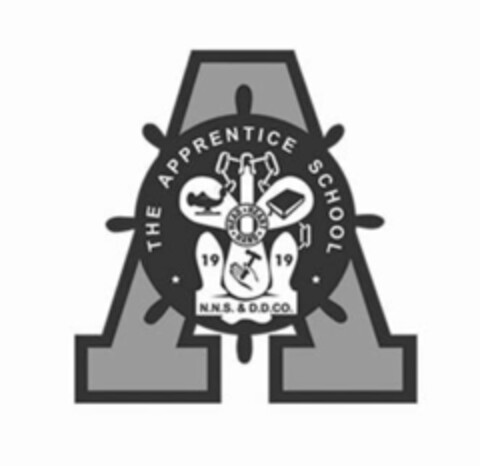 A THE APPRENTICE SCHOOL 1919 N.N.S. & D.D. CO. HEAD HEART HAND Logo (USPTO, 09.02.2016)