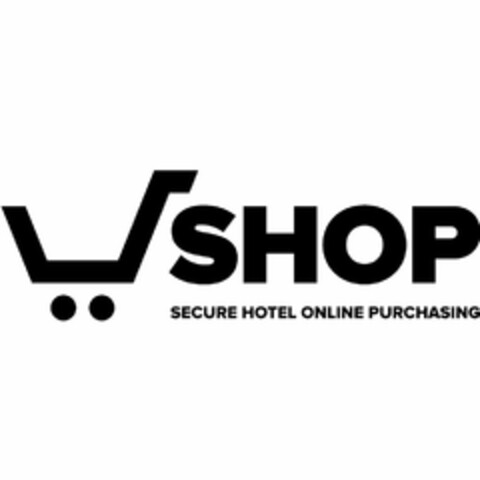 SHOP SECURE HOTEL ONLINE PURCHASING Logo (USPTO, 04/01/2016)