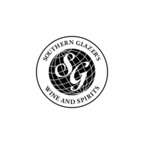 SG SOUTHERN GLAZER'S WINE AND SPIRITS Logo (USPTO, 04/15/2016)