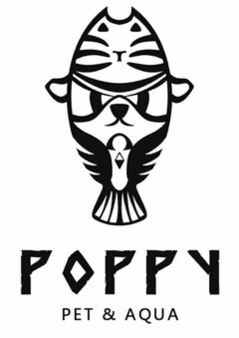 POPPY PET & AQUA Logo (USPTO, 05/31/2016)