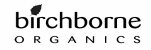 BIRCHBORNE ORGANICS Logo (USPTO, 07.09.2016)