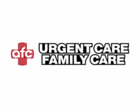 AFC URGENT CARE FAMILY CARE Logo (USPTO, 16.09.2016)