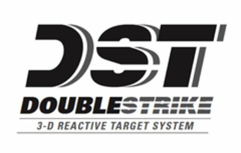 DST DOUBLESTRIKE 3-D REACTIVE TARGET SYSTEM Logo (USPTO, 06.02.2017)