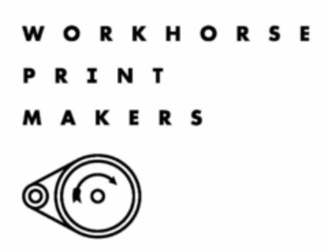 WORKHORSE PRINT MAKERS Logo (USPTO, 09.08.2017)