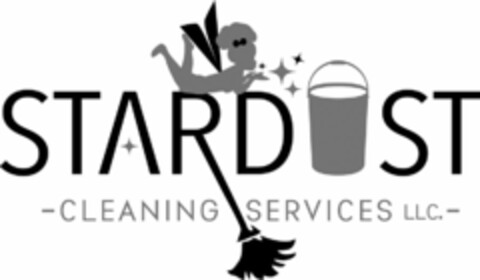 STAR DUST CLEANING SERVICE LLC. Logo (USPTO, 07.09.2017)