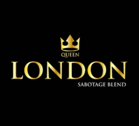 QUEEN LONDON SABOTAGE BLEND Logo (USPTO, 02/15/2018)