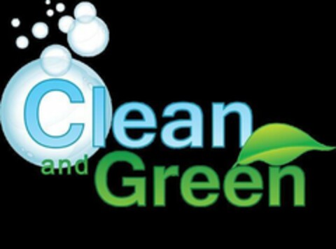 CLEAN AND GREEN Logo (USPTO, 23.04.2018)