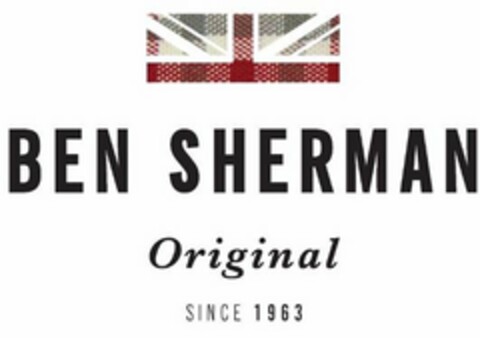 BEN SHERMAN ORIGINAL SINCE 1963 Logo (USPTO, 08/16/2018)