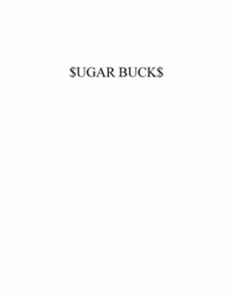 $UGAR BUCK$ Logo (USPTO, 10/17/2018)