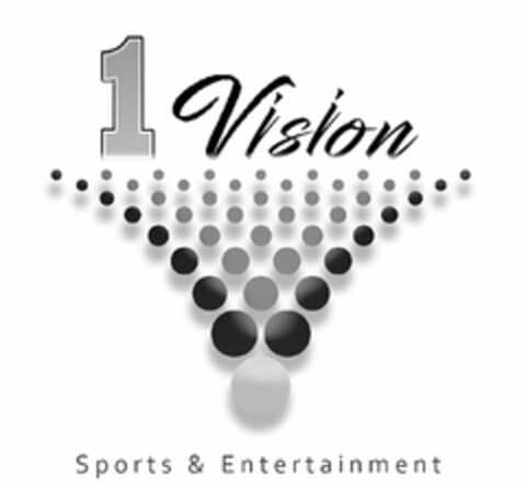 1 VISION SPORTS & ENTERTAINMENT Logo (USPTO, 16.11.2018)