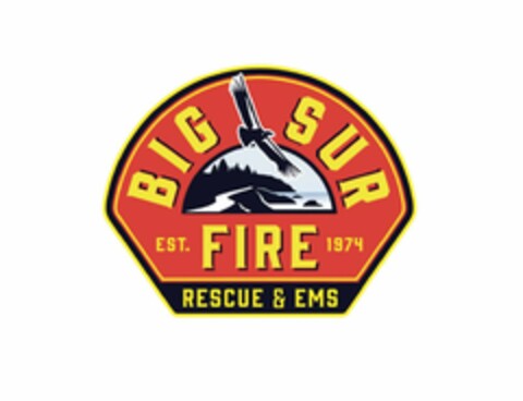 BIG SUR FIRE EST. 1974 RESCUE & EMS Logo (USPTO, 07.12.2018)