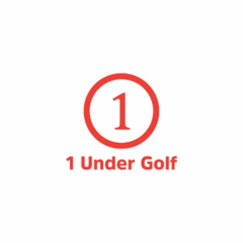 1  1 UNDER GOLF Logo (USPTO, 03.01.2019)