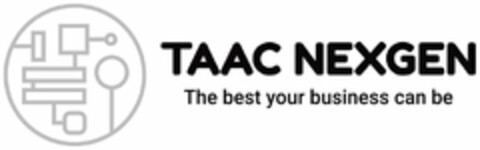 TAAC NEXGEN THE BEST YOUR BUSINESS CAN BE Logo (USPTO, 23.01.2020)