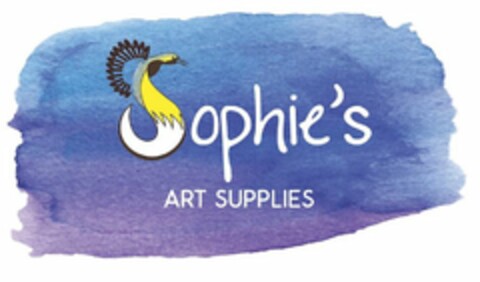 SOPHIE'S ART SUPPLIES Logo (USPTO, 25.03.2020)