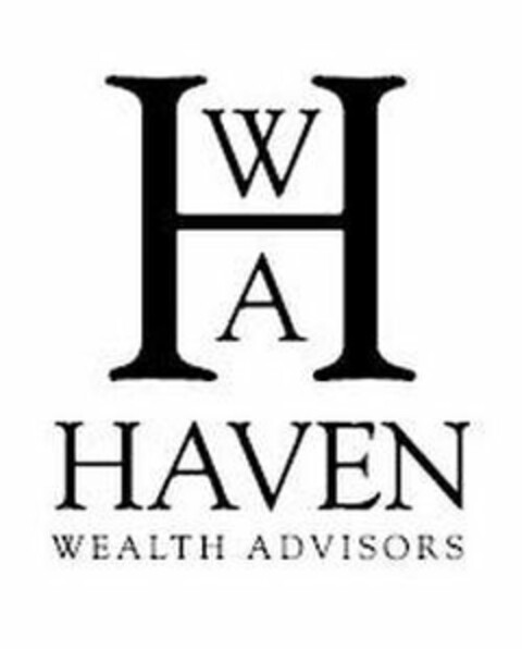 HWA HAVEN WEALTH ADVISORS Logo (USPTO, 01.05.2020)