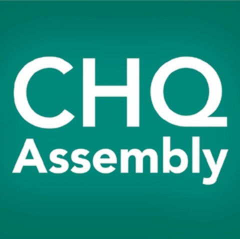 CHQ ASSEMBLY Logo (USPTO, 26.06.2020)