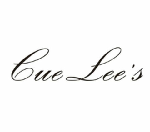 CUE LEE'S Logo (USPTO, 06.08.2020)