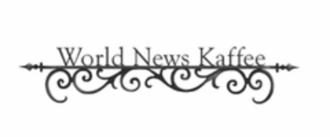 WORLD NEWS KAFFEE Logo (USPTO, 02/05/2009)