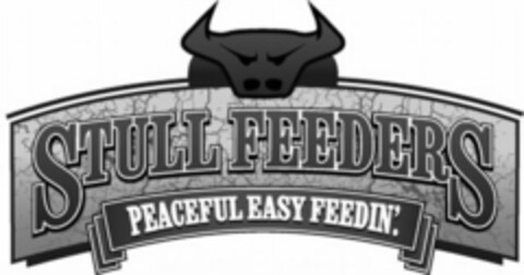 STULL FEEDERS PEACEFUL EASY FEEDIN'. Logo (USPTO, 06/08/2009)