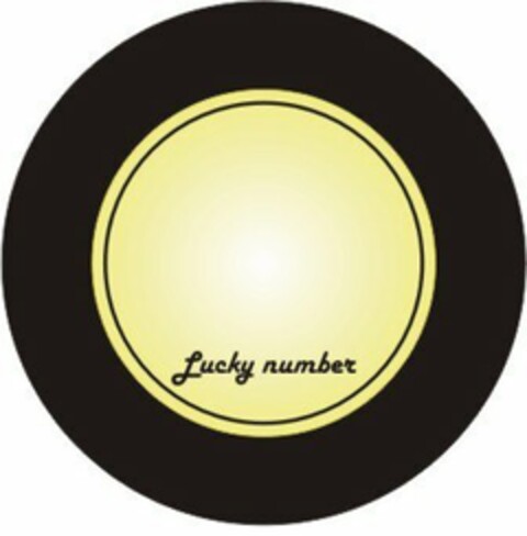 LUCKY NUMBER Logo (USPTO, 05.07.2009)