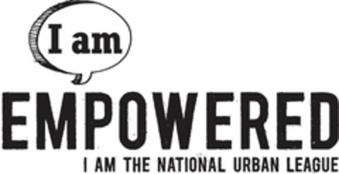I AM EMPOWERED I AM THE NATIONAL URBAN LEAGUE Logo (USPTO, 04.03.2010)