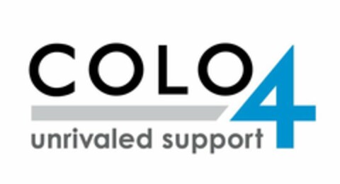 COLO4 UNRIVALED SUPPORT Logo (USPTO, 01/26/2011)