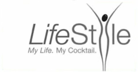 LIFESTYLE MY LIFE. MY COCKTAIL. Logo (USPTO, 06/15/2011)