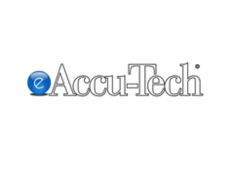 E ACCU-TECH Logo (USPTO, 26.10.2011)