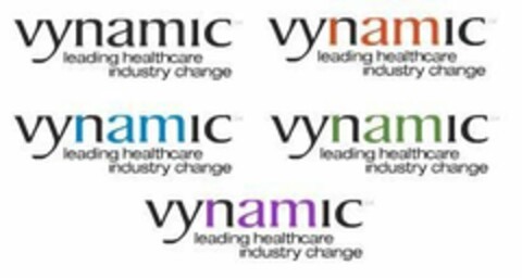 VYNAMIC LEADING HEALTHCARE INDUSTRY CHANGE Logo (USPTO, 07.12.2011)