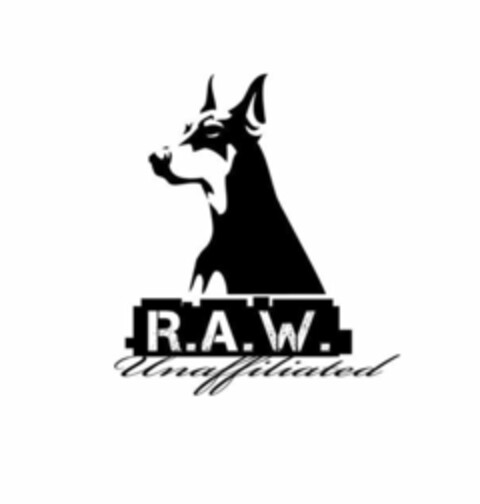 R.A.W. UNAFFILIATED Logo (USPTO, 01/10/2012)