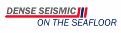 DENSE SEISMIC ON THE SEAFLOOR Logo (USPTO, 03/19/2012)