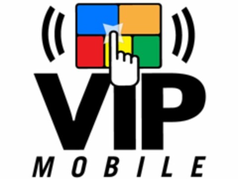 VIP MOBILE Logo (USPTO, 28.06.2012)