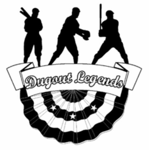 DUGOUT LEGENDS Logo (USPTO, 02/27/2013)