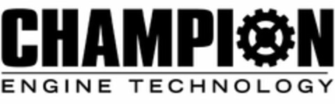 CHAMPION ENGINE TECHNOLOGY Logo (USPTO, 31.07.2013)