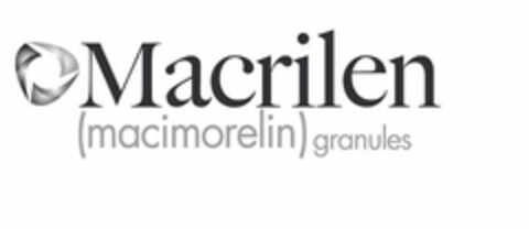 MACRILEN (MACIMORELIN) GRANULES Logo (USPTO, 07.03.2014)