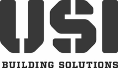 USI BUILDING SOLUTIONS Logo (USPTO, 28.03.2014)