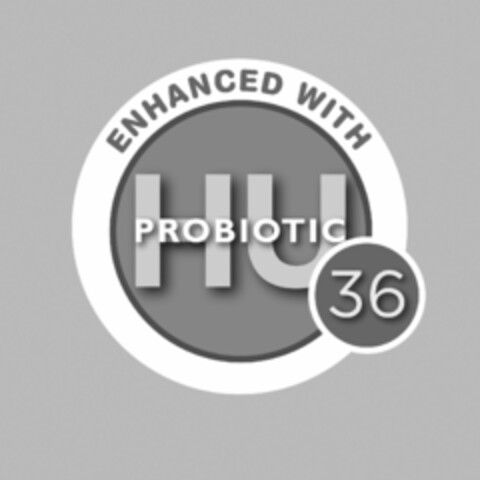 ENHANCED WITH HU36 PROBIOTIC Logo (USPTO, 30.05.2014)