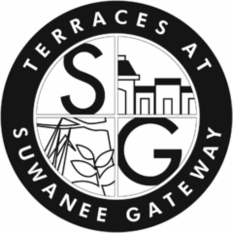 SG TERRACES AT SUWANEE GATEWAY Logo (USPTO, 30.10.2014)