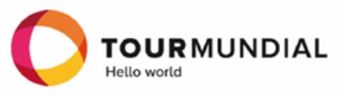 TOURMUNDIAL HELLO WORLD Logo (USPTO, 11/17/2014)