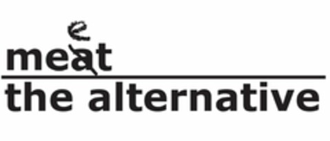 MEET/MEAT THE ALTERNATIVE Logo (USPTO, 05.02.2015)