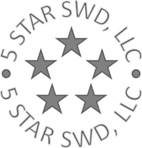 5 STAR SWD, LLC Logo (USPTO, 12.06.2015)