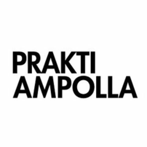 PRAKTI AMPOLLA Logo (USPTO, 29.06.2015)