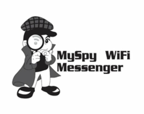 MYSPY WIFI MESSENGER Logo (USPTO, 24.02.2016)